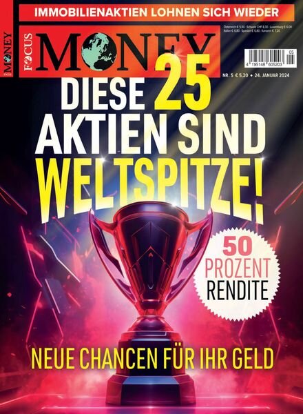 Focus Money – 24 Januar 2024 Cover
