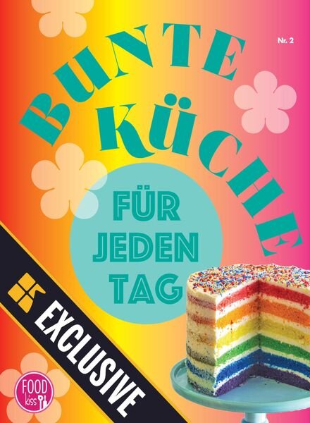FOODkiss Bunte Kuche – 27 Januar 2024 Cover