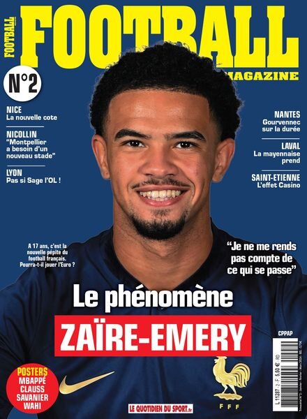 Football Magazine – Janvier-Fevrier-Mars 2024 Cover
