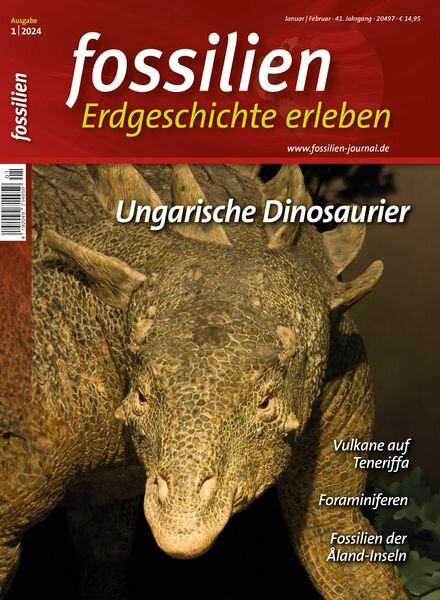 Fossilien – Januar-Februar 2024 Cover