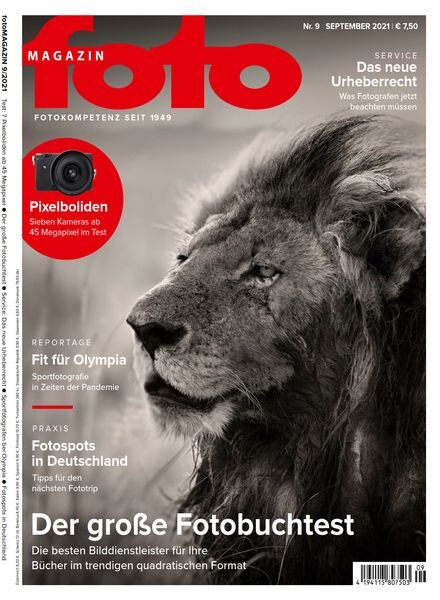 fotoMAGAZIN – September 2021 Cover