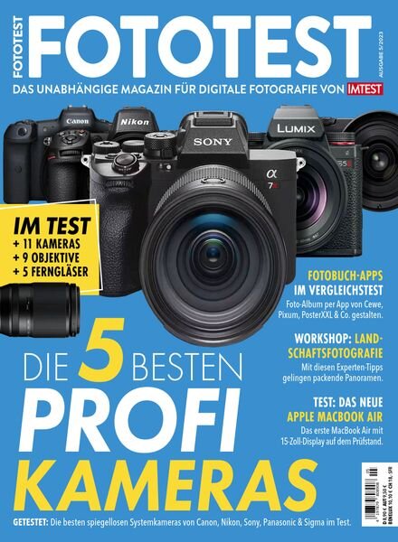 Fototest – September-Oktober 2023 Cover