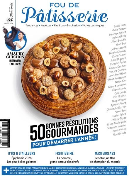 Fou de Patisserie – Janvier-Fevrier 2024 Cover