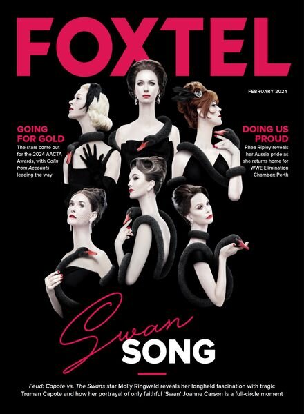 Foxtel Magazine – February 2024 Cover