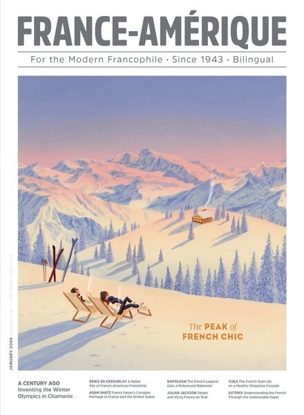 France-Amerique – January 2024 Cover