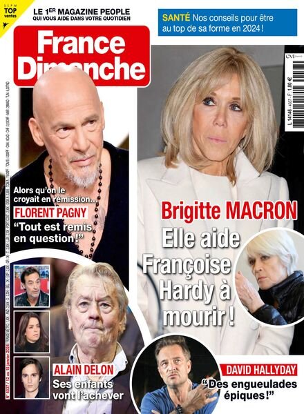 France Dimanche – 12 Janvier 2024 Cover