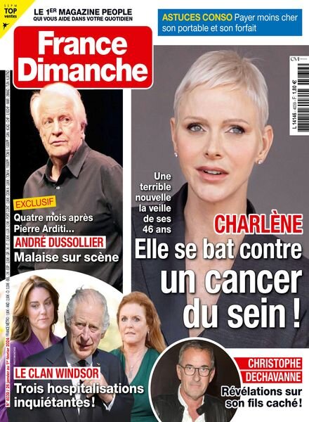 France Dimanche – 26 Janvier 2024 Cover