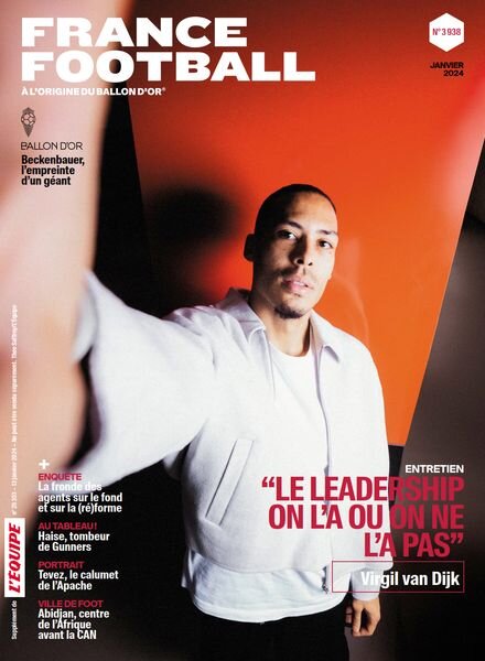 France Football – Janvier 2024 Cover