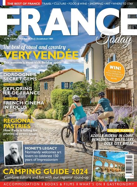 France Today Magazine UK Edition – Issue 199 – February-March 2024 Cover