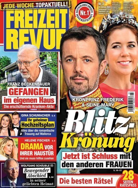 Freizeit Revue – 10 Januar 2024 Cover
