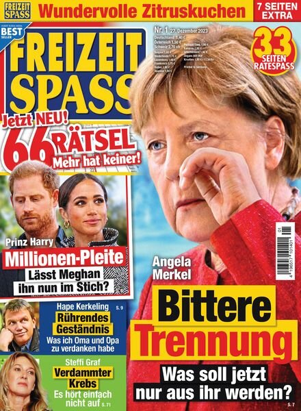 Freizeit Spass – 27 Dezember 2023 Cover