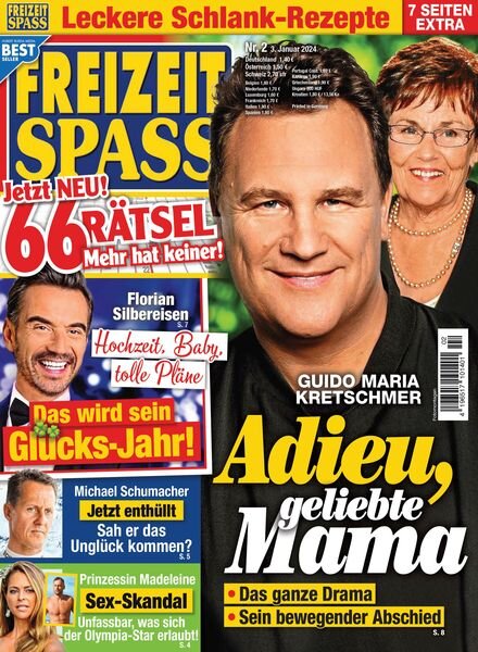 Freizeit Spass – 3 Januar 2024 Cover
