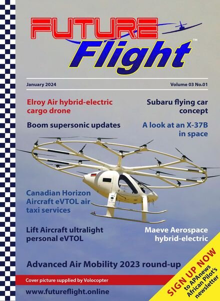 Future Flight Magazine – December 2023 – January 2024 Cover