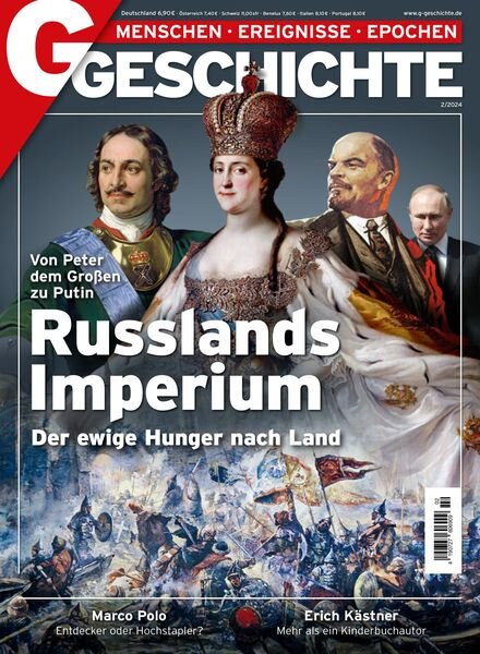 G Geschichte Germany – Februar 2024 Cover