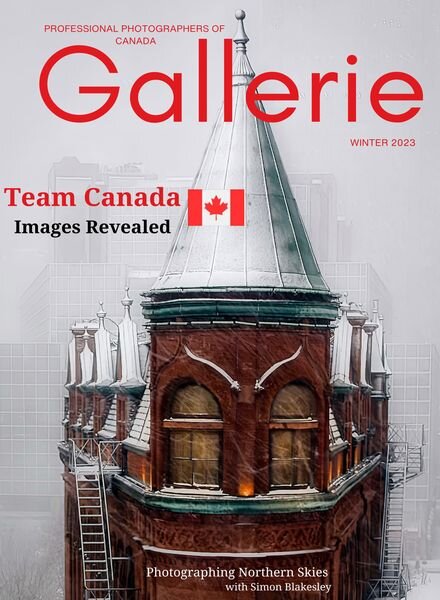 Gallerie Magazine – Winter 2023-2024 Cover