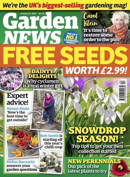 Garden News – 27 January 2024 Cover