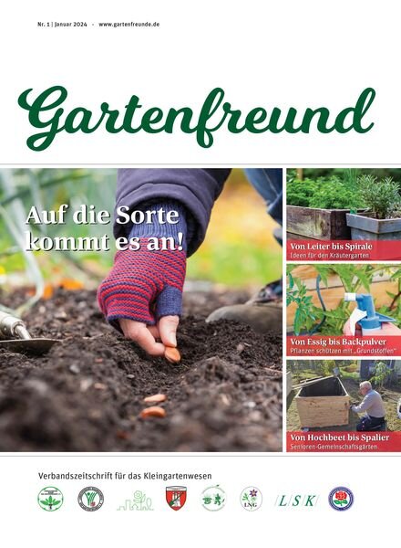 Gartenfreund – Januar 2024 Cover