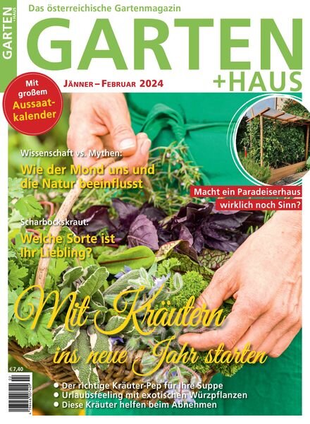 Garten+Haus – Januar-Februar 2024 Cover