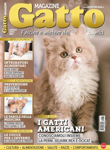 Gatto Magazine – Febbraio-Marzo 2024 Cover