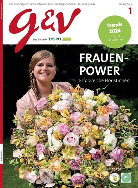 Gestalten und Verkaufen – Januar 2024 Cover