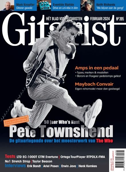 Gitarist Netherlands – Februari 2024 Cover