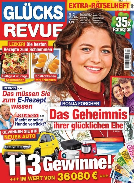 Glucks Revue – 10 Januar 2024 Cover