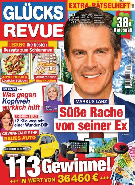 Glucks Revue – 3 Januar 2024 Cover