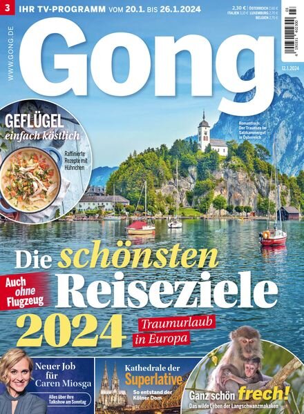 Gong Magazin – 12 Januar 2024 Cover