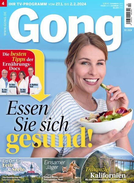 Gong Magazin – 19 Januar 2024 Cover
