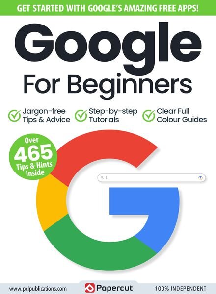 Google For Beginners – January 2024 Cover