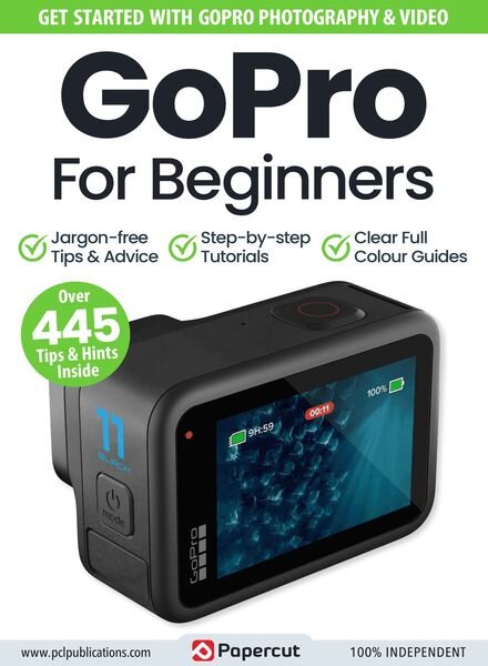 GoPro For Beginners – January 2024 Cover
