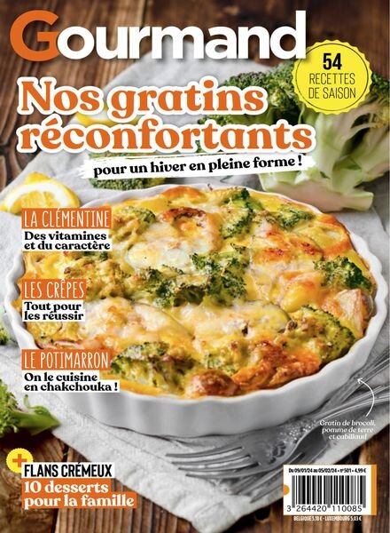 Gourmand – 9 Janvier 2024 Cover