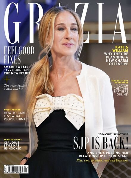 Grazia UK – Issue 873 – 22 January 2024 Cover