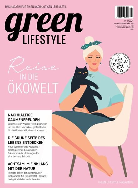 greenLIFESTYLE – Januar-Februar-Marz 2024 Cover