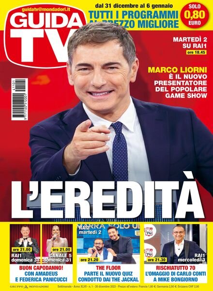 GuidaTV – 28 Dicembre 2023 Cover