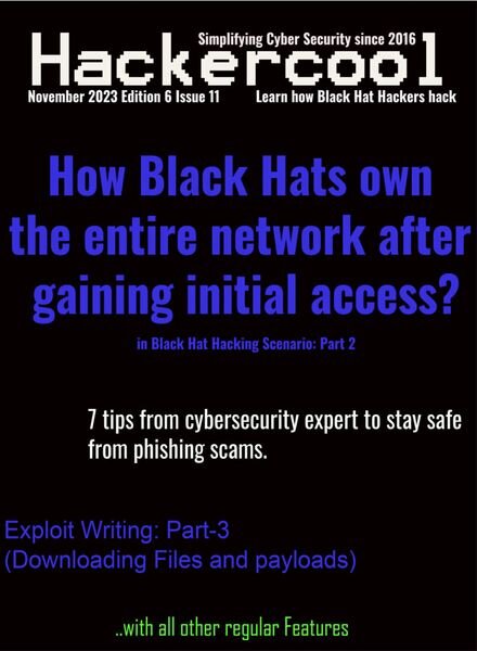 Hackercool – November 2023 Cover