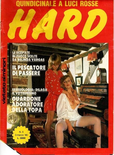 Hard Italia – N 5 3 Marzo 1986 Cover