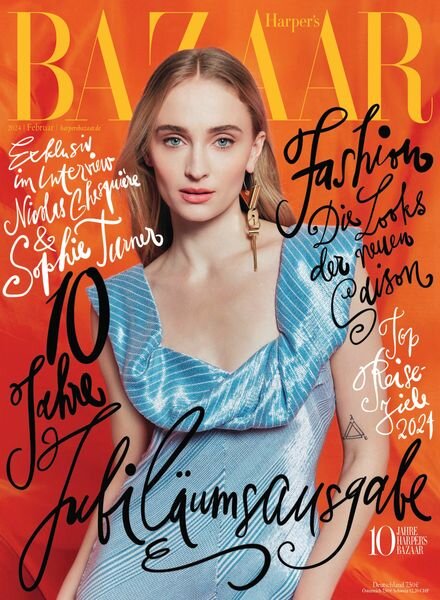 Harper’s Bazaar Germany – Februar 2024 Cover