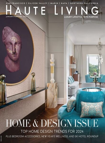 Haute Living – January-February 2024 Home & Design Issue Cover