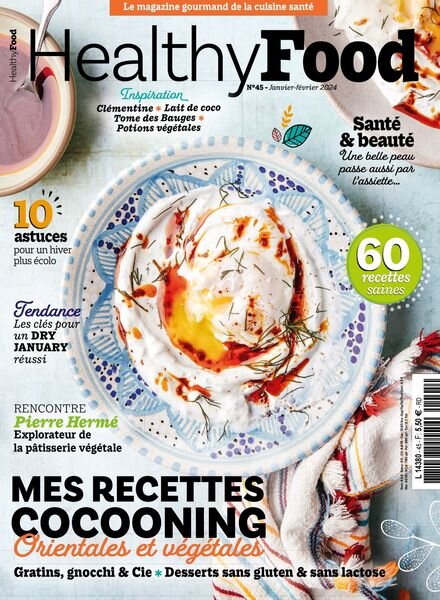 Healthy Food France – Janvier-Fevrier 2024 Cover