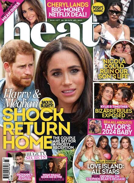Heat UK – Issue 1277 – 20 January 2024 Cover