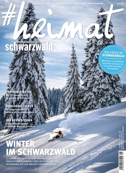 #heimat Schwarzwald – Januar 2024 Cover