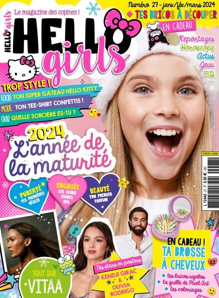Hello Girls – Janvier-Mars 2024 Cover