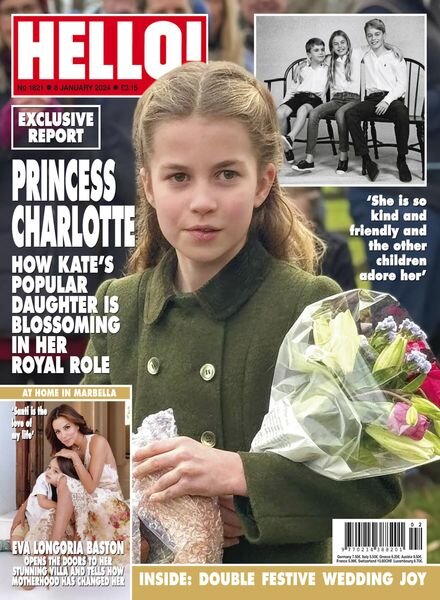 Hello! Magazine UK – Issue 1821 – January 2024 Cover