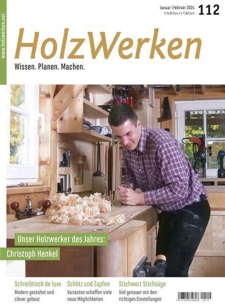 HolzWerken – Januar-Februar 2024 Cover