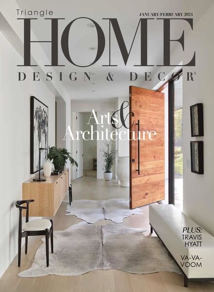Home Design & Decor Triangle – January-February 2024 Cover