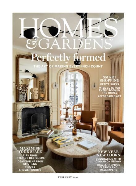 Homes & Gardens UK – February 2024 Cover