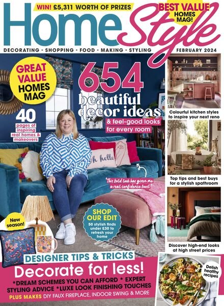 HomeStyle UK – February 2024 Cover