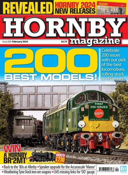 Hornby Magazine – Issue 200 – February 2024 Cover