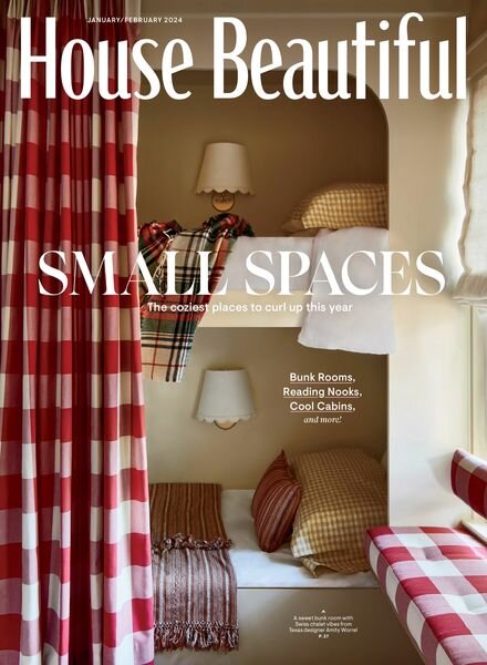 House Beautiful USA – January-February 2024 Cover